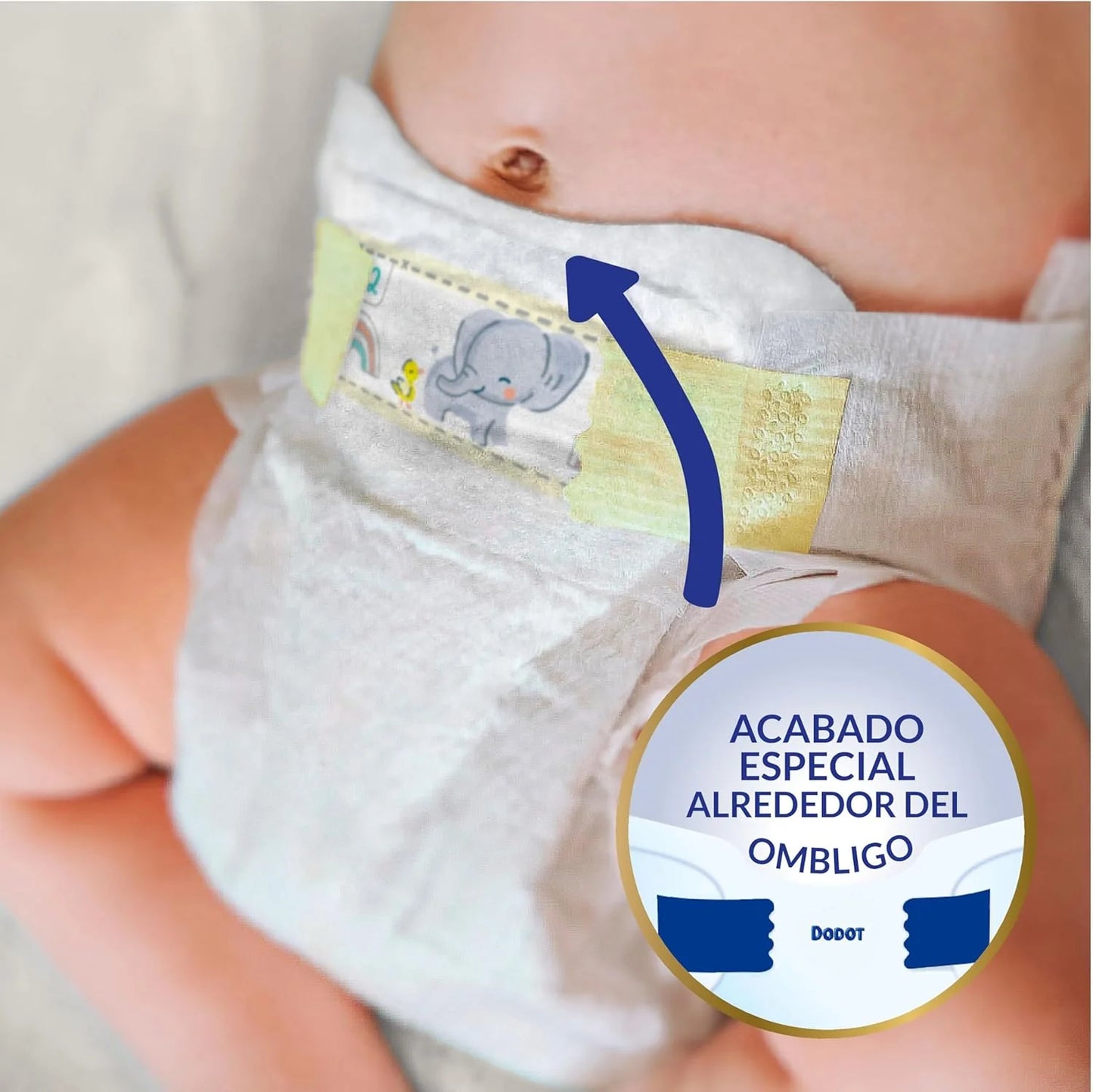 Dodot Pañales Bebé Sensitive, Talla 1 (2-5 kg), 224 Pañales + Regalo de 40 Toallitas Aqua Pure 99% Agua, Hasta 12 h De Protección Antifugas y Cuidado de la Piel, Pack Mensual