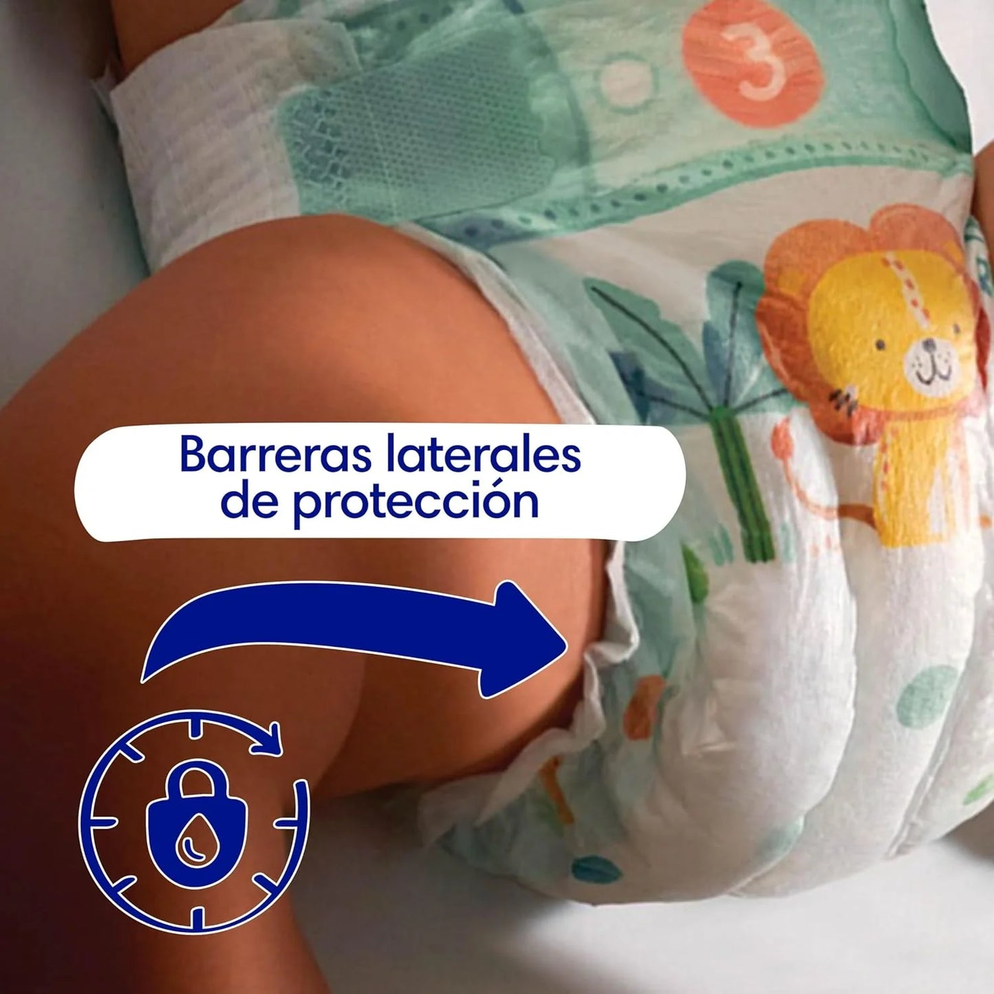 Dodot Pañales Bebé-Seco, Talla 7 (15+ kg), 120 Pañales, Una Noche Hasta Un 100% Libre De Fugas, Pack mensual