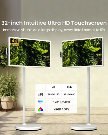 Apolosign 32" Smart Portable TV