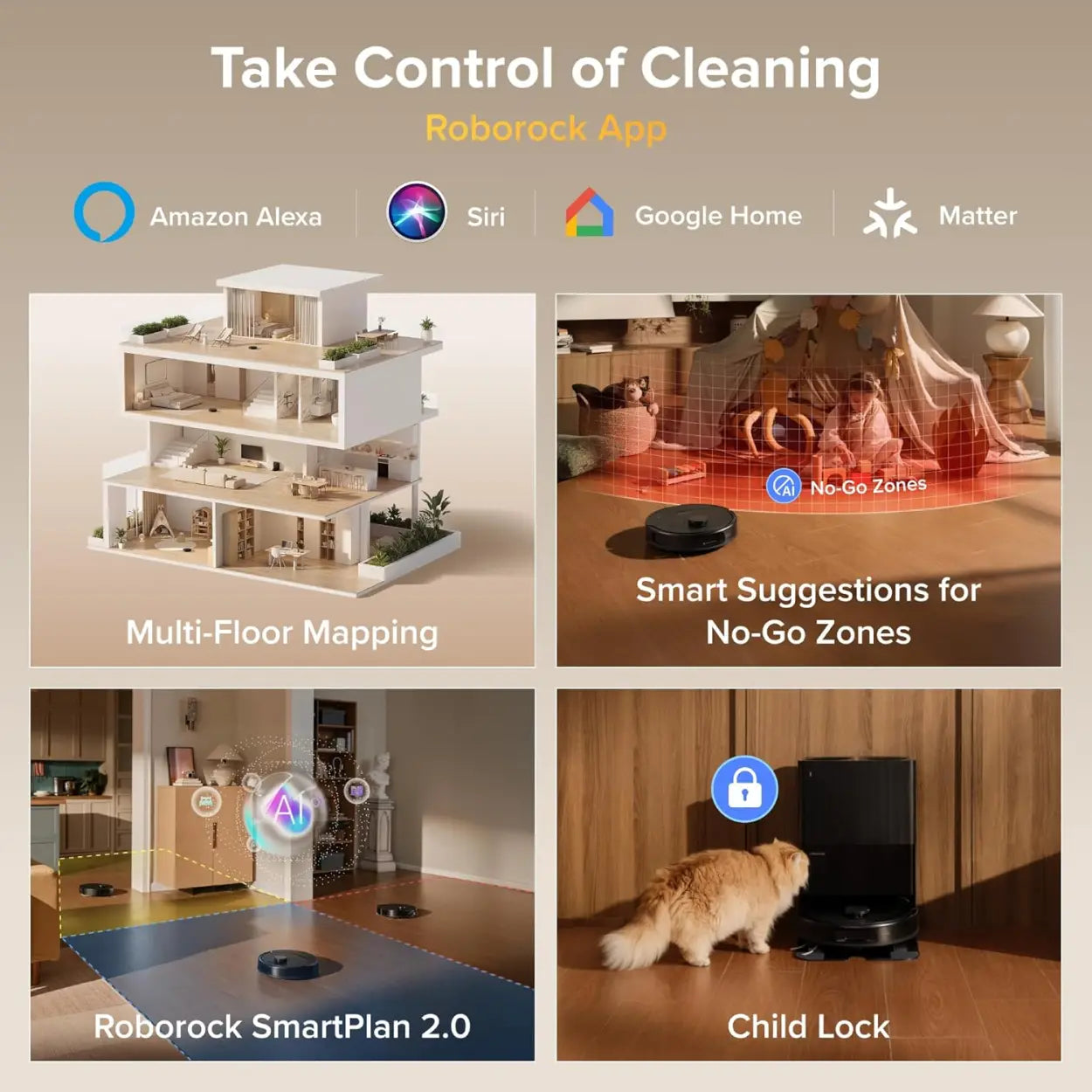roborock Qrevo S Pro Robot Vacuum and Mop
