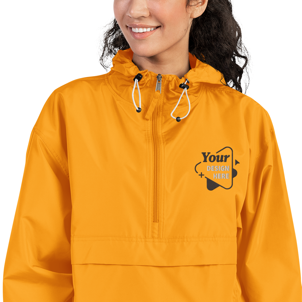 Embroidered Champion Packable Jacket