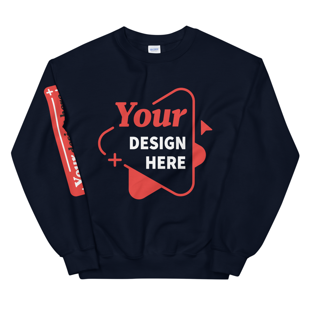 Unisex Crew Neck Sweatshirt | Gildan 18000