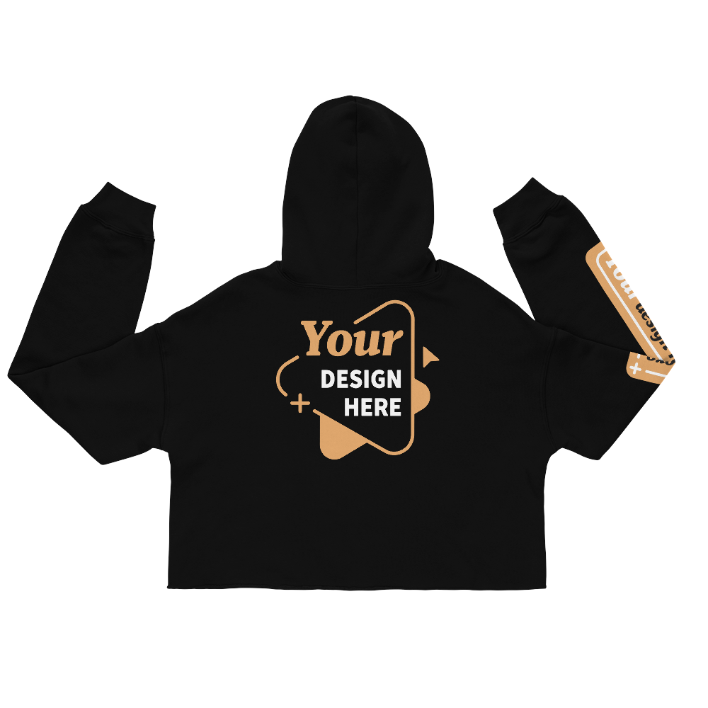 Women's Cropped Hoodie | Bella + Canvas 7502