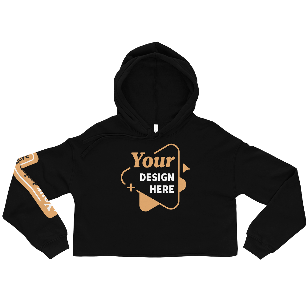 Women's Cropped Hoodie | Bella + Canvas 7502