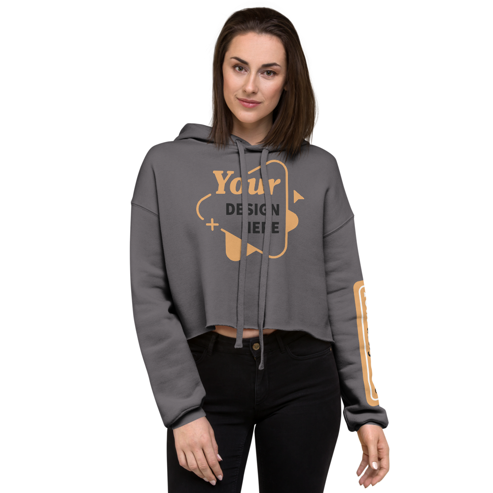 Women's Cropped Hoodie | Bella + Canvas 7502