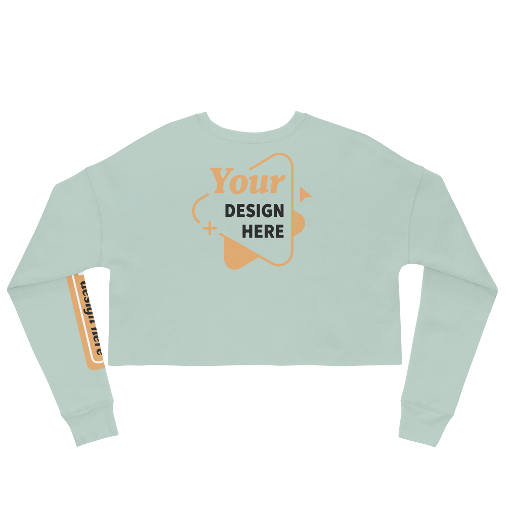 Women's Cropped Sweatshirt | Bella + Canvas 7503