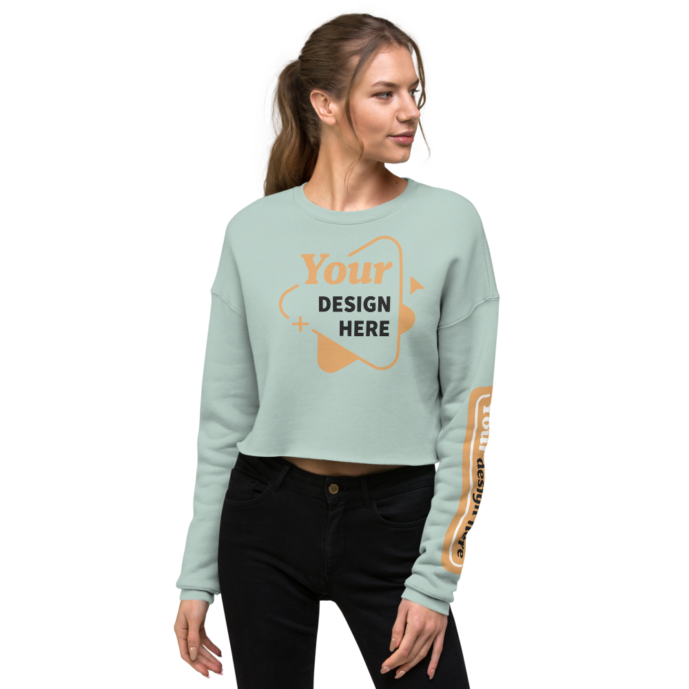 Women's Cropped Sweatshirt | Bella + Canvas 7503